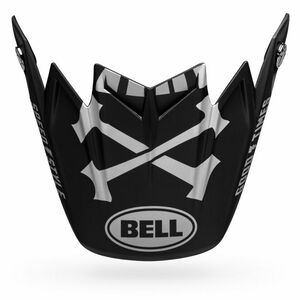 Visière BELL Moto-9 Flex Fasthouse WRWF Black/White/Gray 