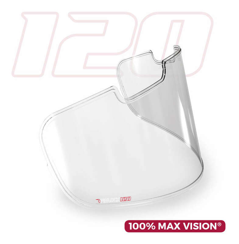 Ecran PINLOCK 100% Max Vision clair pour écrans ARAI type SAI 