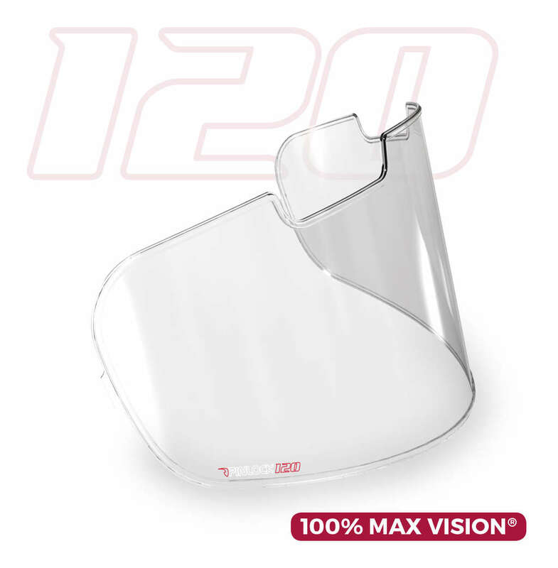 Ecran PINLOCK 100% Max Vision clair pour écrans ARAI type VAS 