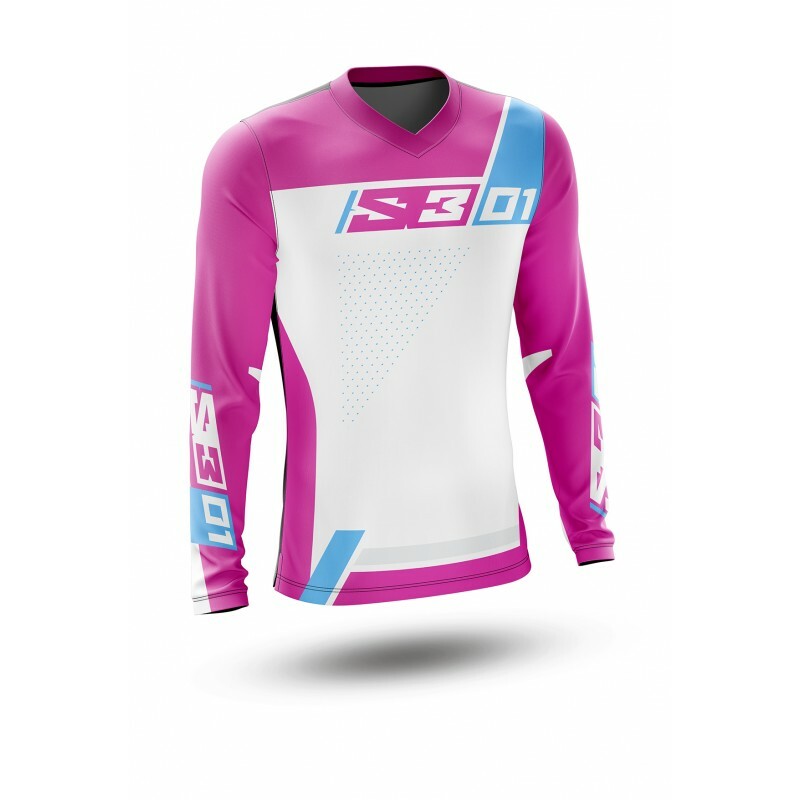 Maillot S3 Collection 01 - rose taille S 