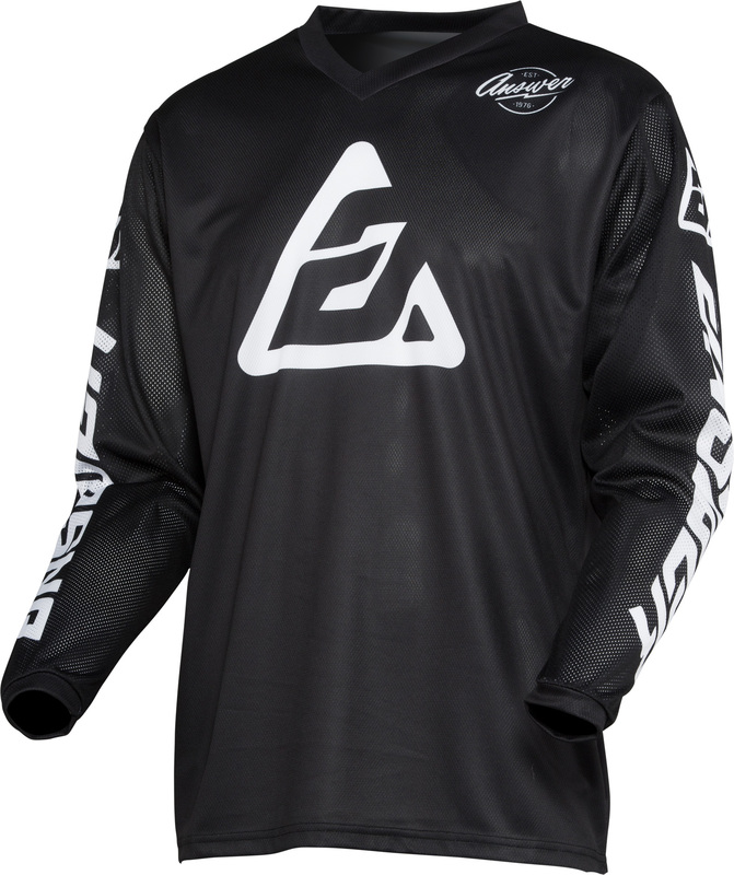 Maillot ANSWER Arkon Bold Black/White 