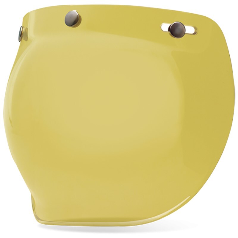 Ecran bubble BELL Custom 500 jaune Hi-Def 