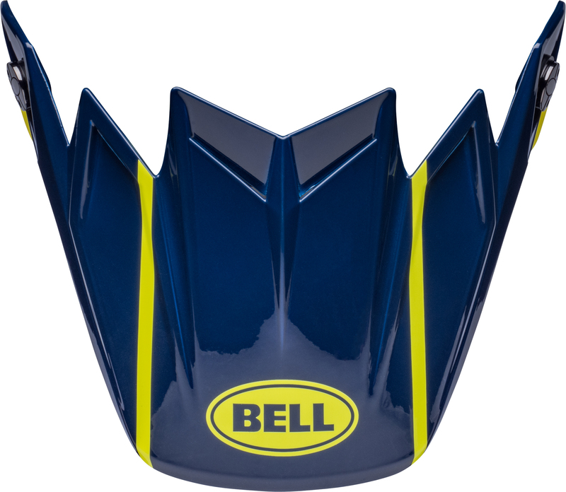 Visière BELL Moto-9S Flex - Sprint Gloss bleu/jaune 