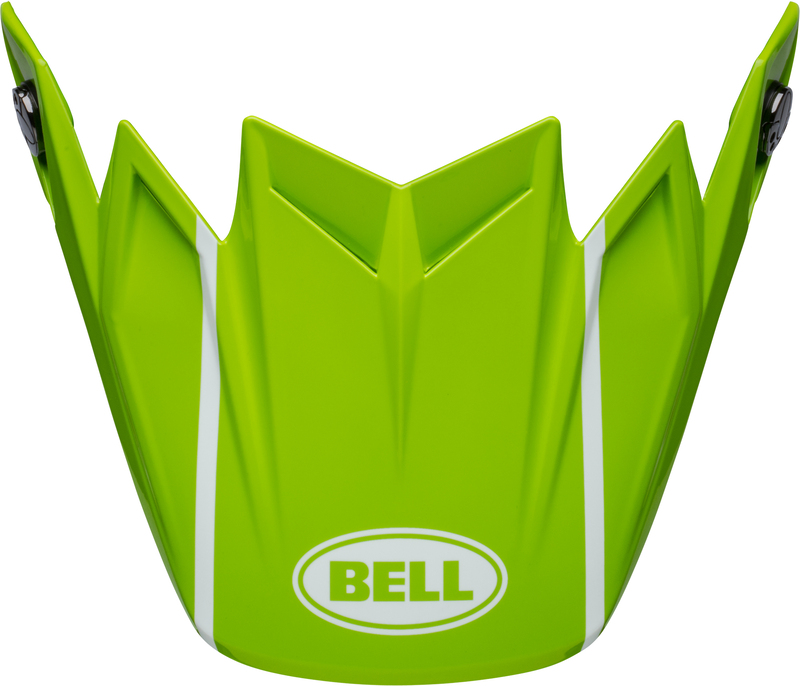 Visière BELL Moto-9S Flex - Sprint Gloss vert/jaune 