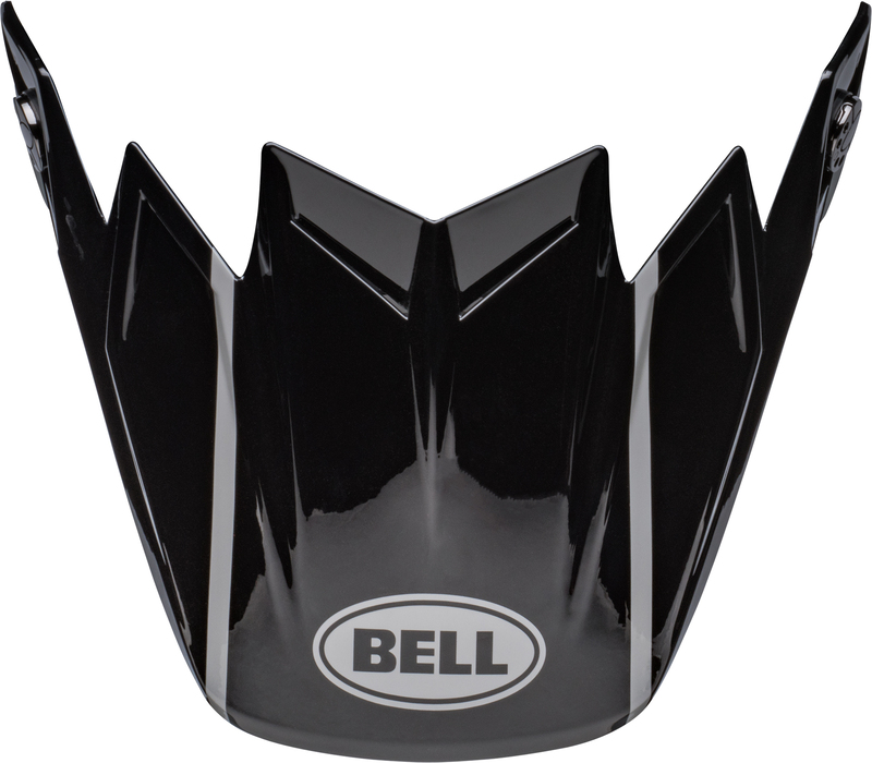 Visière BELL Moto-9S Flex - Sprint Gloss noir/gris 