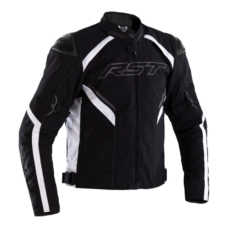 Veste RST Sabre CE textile - noir/noir/blanc 