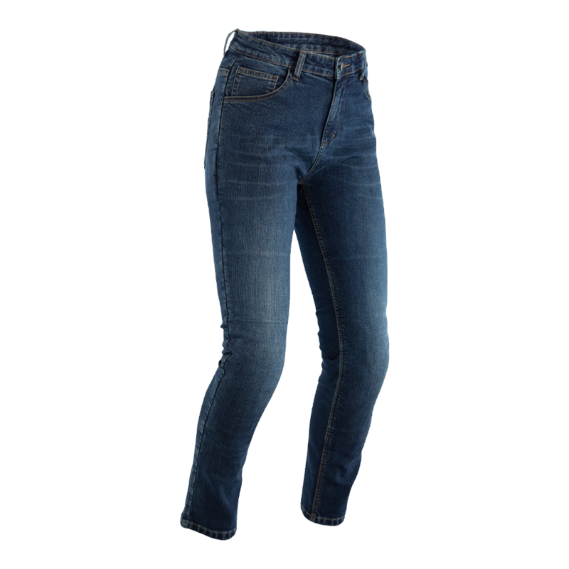 Jean RST Tapered-Fit CE textile renforcé femme - Midnight Blue taille L court 