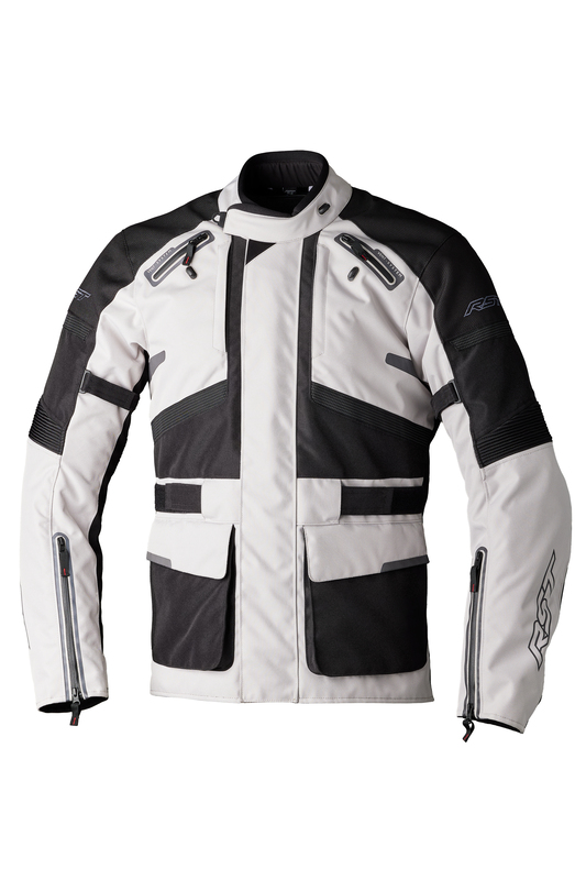 Veste RST Endurance CE textile - argent/noir 