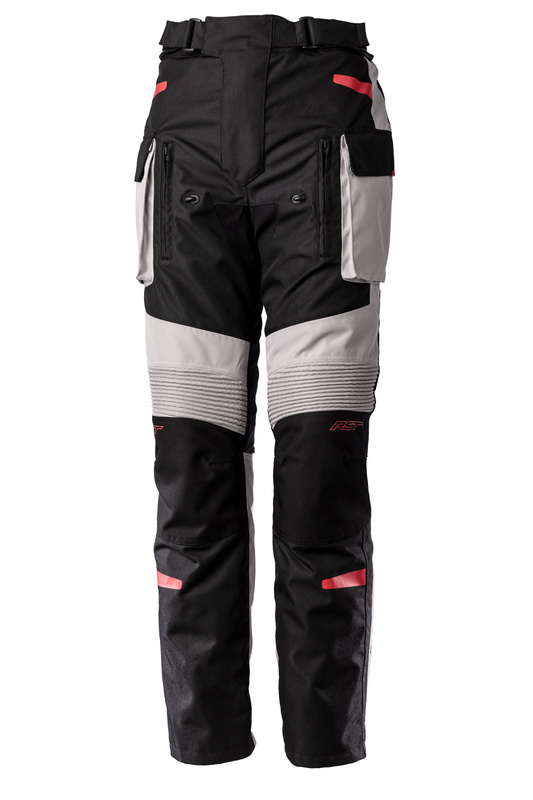 Pantalon RST Endurance CE textile - noir/argent/rouge taille 4XL court 