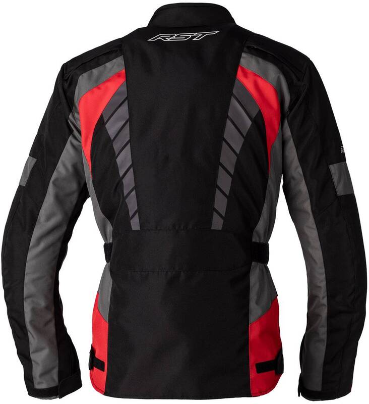 Veste RST Alpha 5 CE textile - noir/rouge 