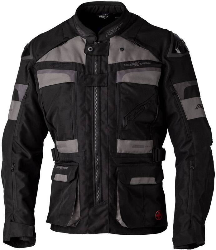 Veste RST Race Dept Adventure X-Treme CE textile - noir/gris/noir 