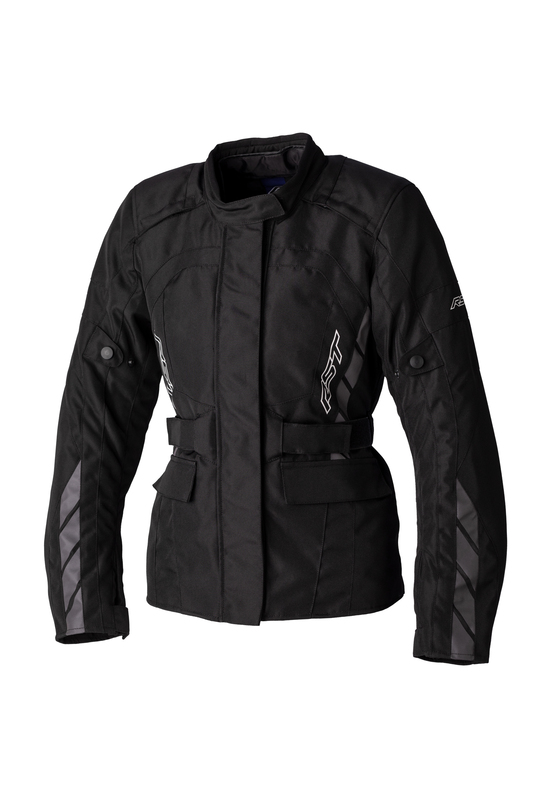 Veste femme RST Alpha 5 CE textile - noir/noir