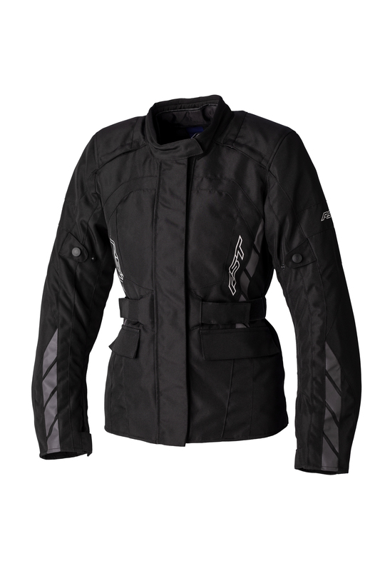 Veste femme RST Alpha 5 CE textile - noir/noir 