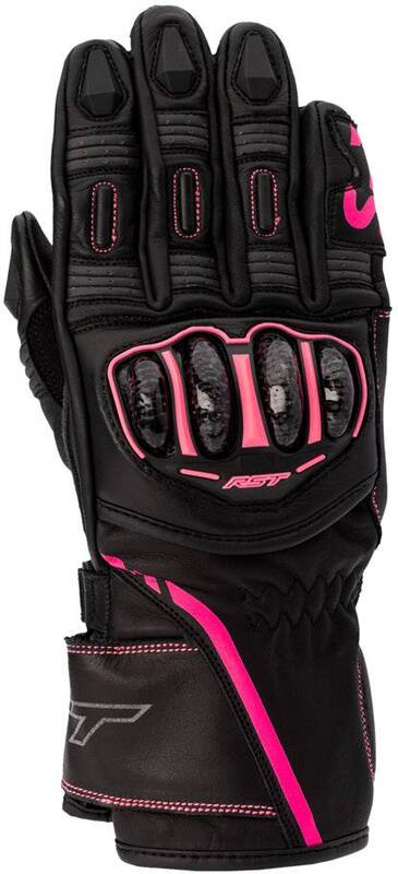 Gants RST S1 femme CE - rose fluo 