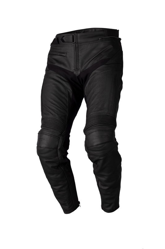 Pantalon RST S1 SPORT CE cuir - noir/noir taille S court 
