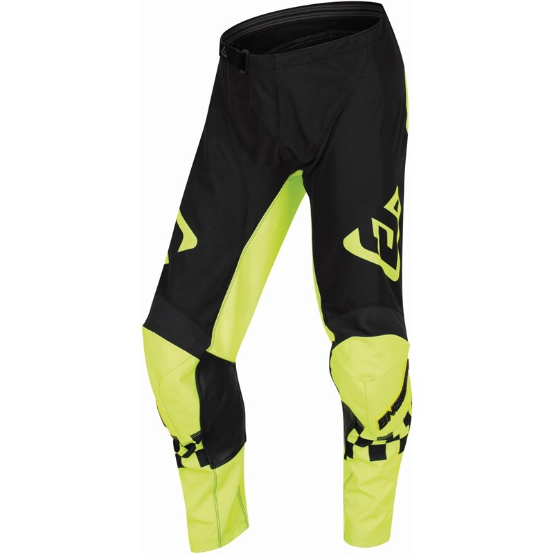 Pantalon enfant ANSWER A22 Arkon Octane jaune fluo/noir taille 22 