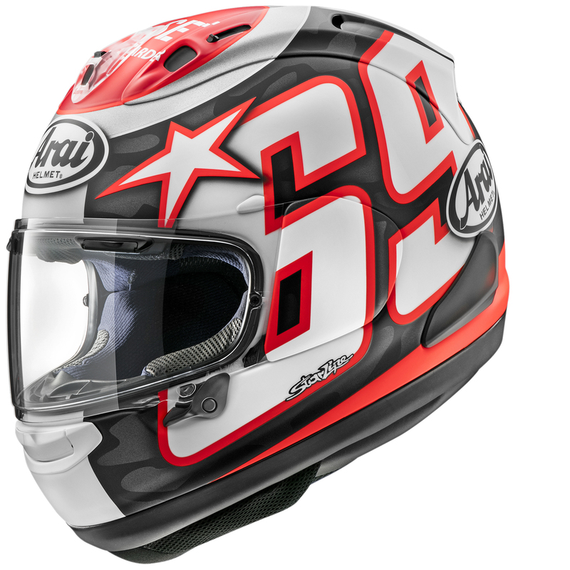 Casque ARAI RX-7V Evo Nicky Reset Replica 