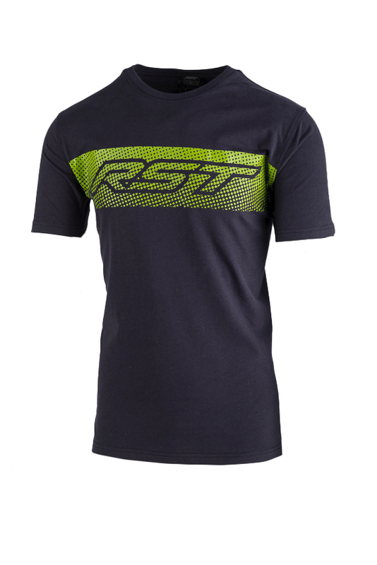 T-Shirt RST Gravel - bleu navy/vert citron taille XXL 