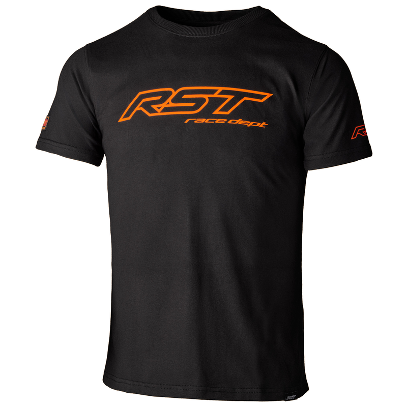 T-Shirt RST Logo Race Dept - orange fluo 