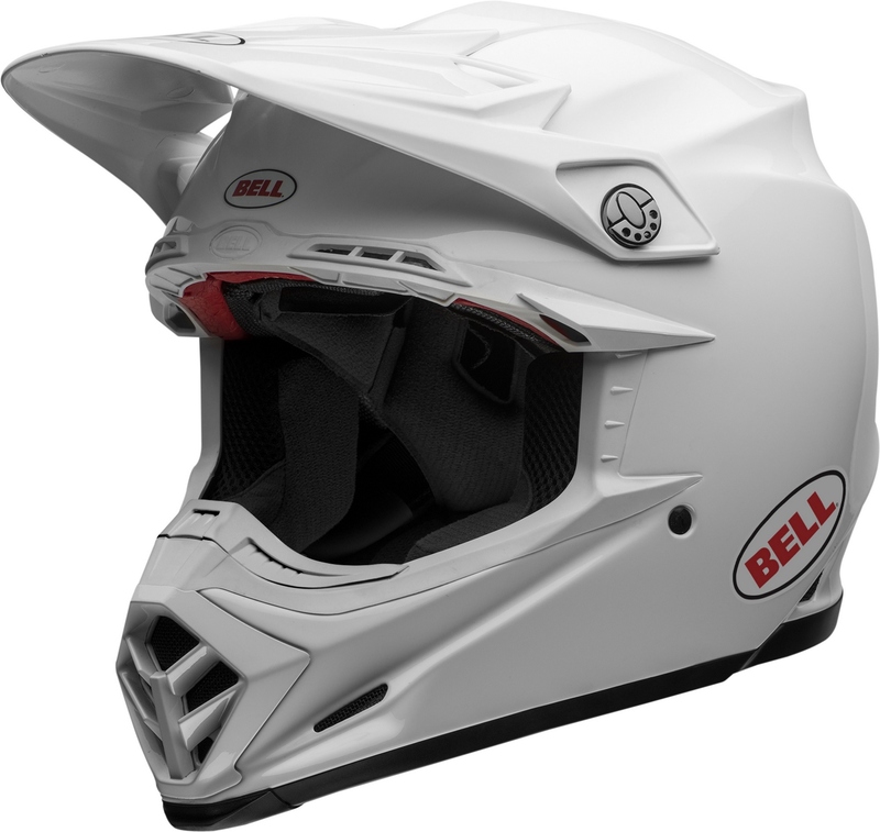 Casque BELL Moto-9s Flex Solid - Blanc 