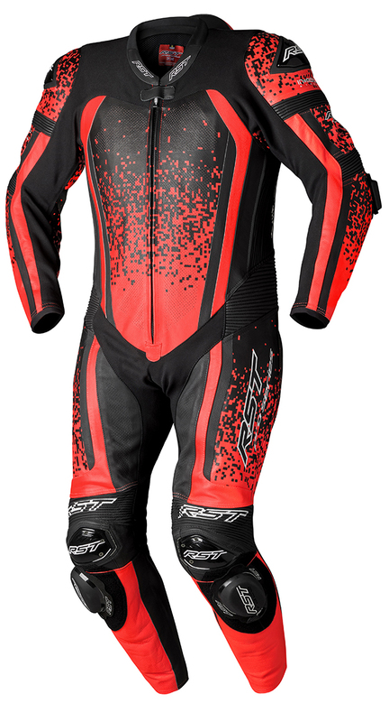 Combinaison RST ProSeries EVO airbag homme CE - rouge fluo/noir 