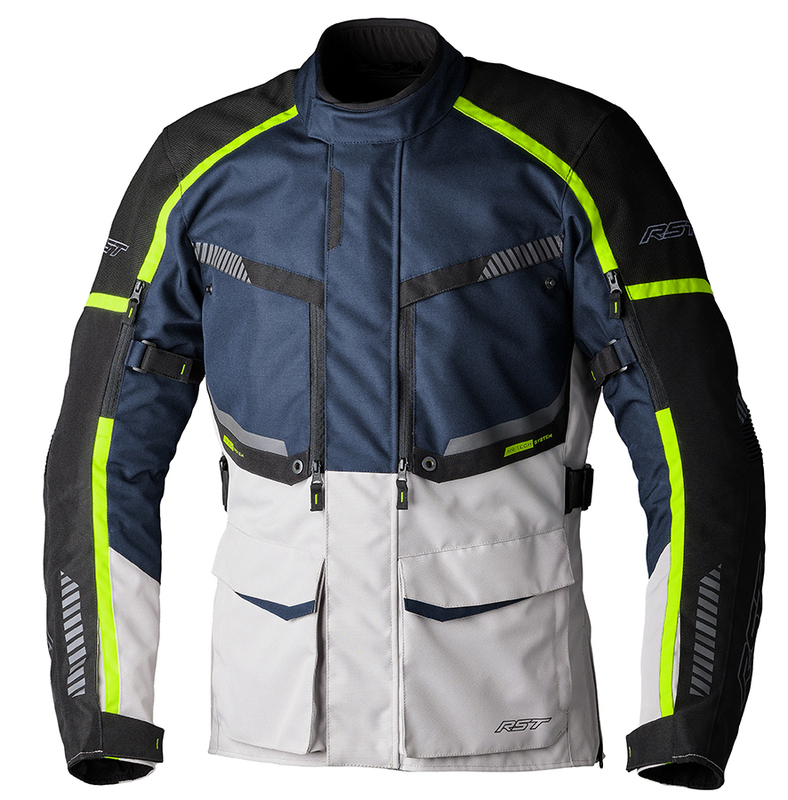 Veste RST Maverick EVO CE homme - Navy/Silver 
