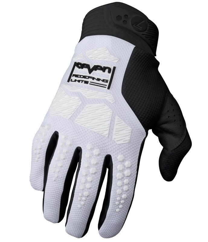 Gants SEVEN Rival Ascent - blanc/noir 