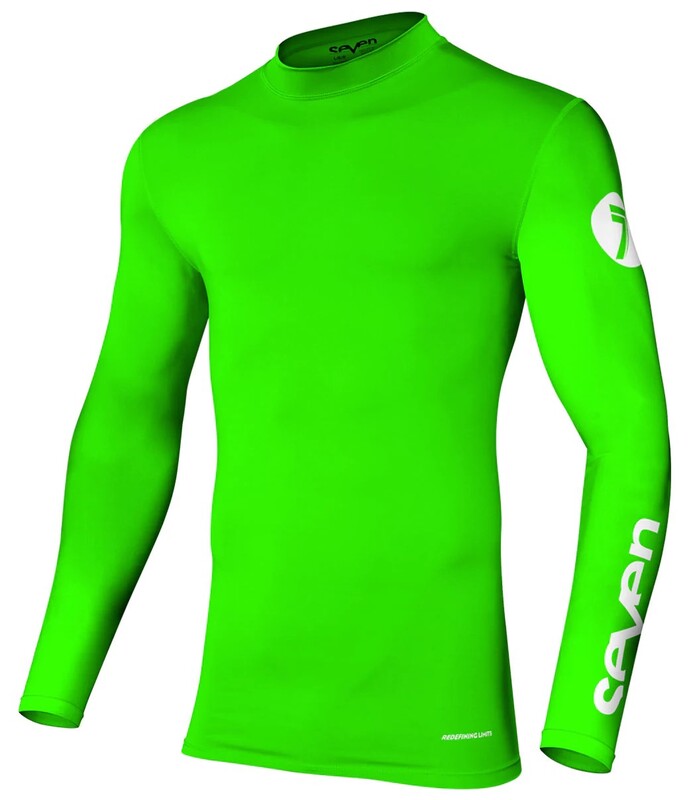 Maillot SEVEN Zero Compressions - flo green 