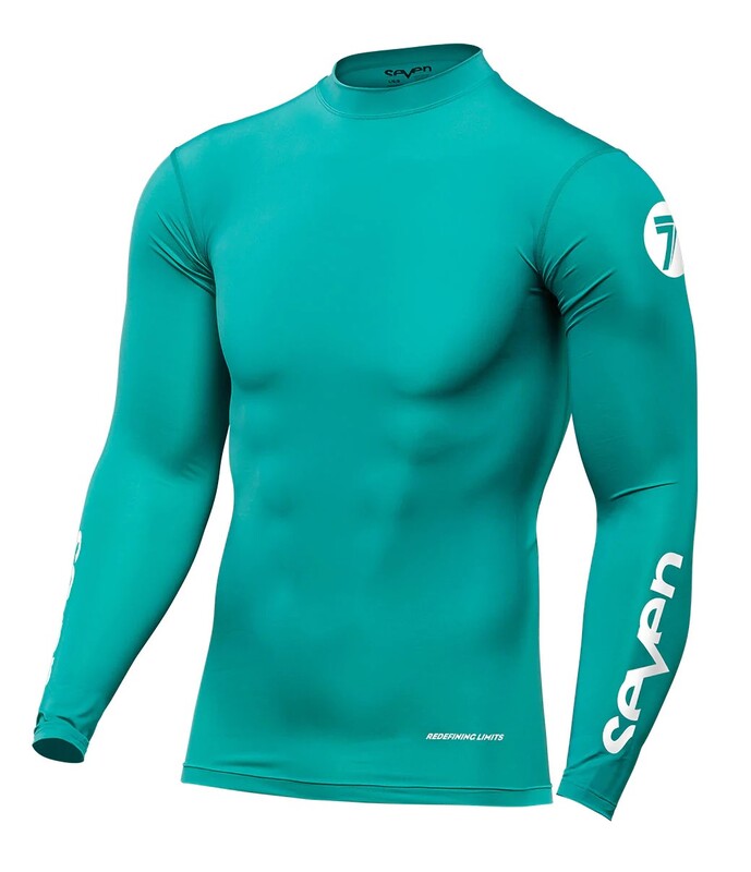 Maillot SEVEN Zero Compressions - aqua 