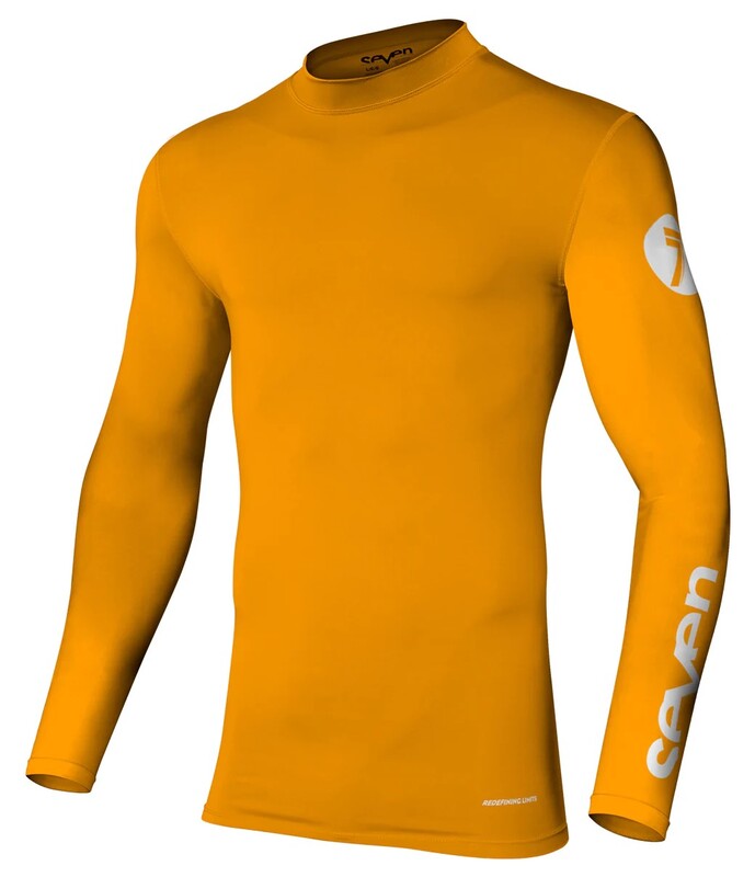 Maillot SEVEN Zero Compressions - orange 
