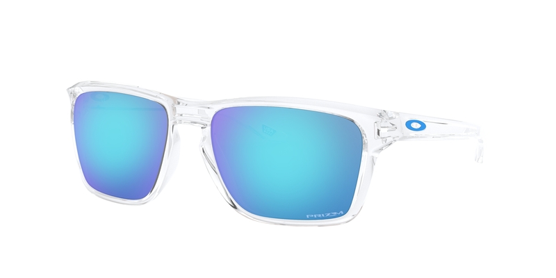 Lunettes de soleil OAKLEY Sylas - verres Prizm Sapphire, monture Polished Clear 