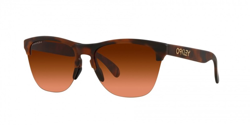 Lunettes de soleil OAKLEY Frogskins Lite Verres Prizm Brown Gradient - Monture Matte Brown Tortoise 