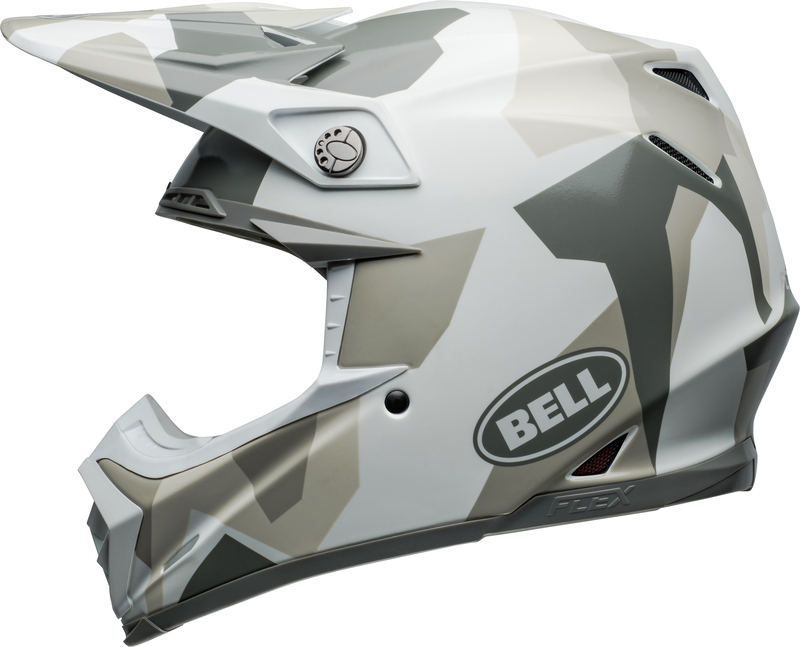 Casque BELL Moto-9S Flex - Rover Gloss White Camo 