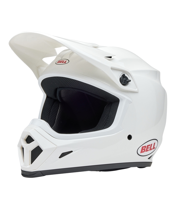 Casque BELL MX-9 Mips - Gloss Solid White 