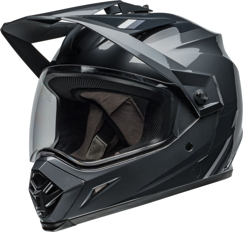 Casque BELL MX-9 Adventure MIPS - Alpine Gloss Charcoal/Silver 