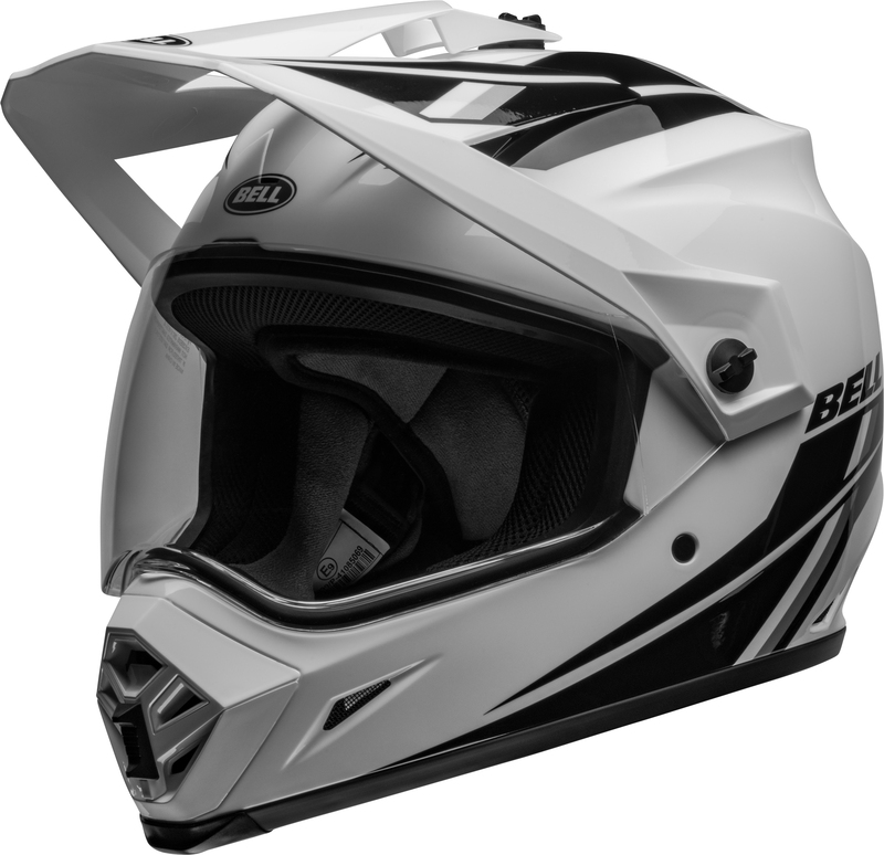 Casque BELL MX-9 Adventure MIPS - Alpine Gloss White/Black 