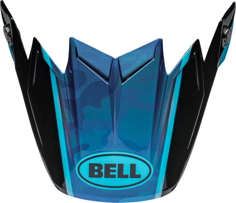 Visière BELL Moto-9S Flex - Sprite Gloss Black/Blue 