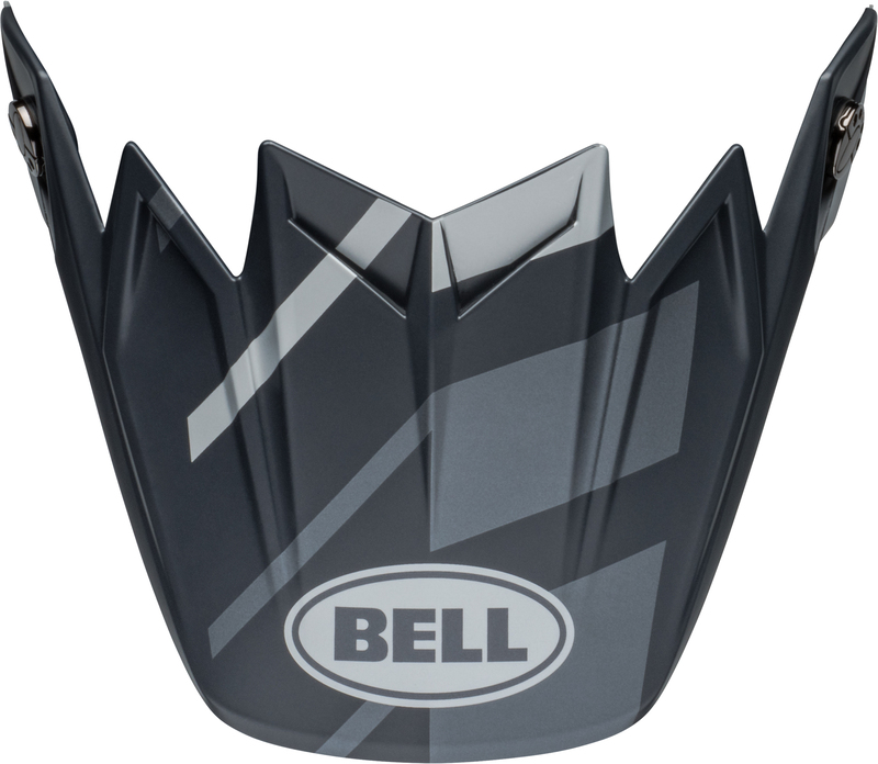 Visière BELL Moto-9S Flex - Banshee Satin Black/Silver 