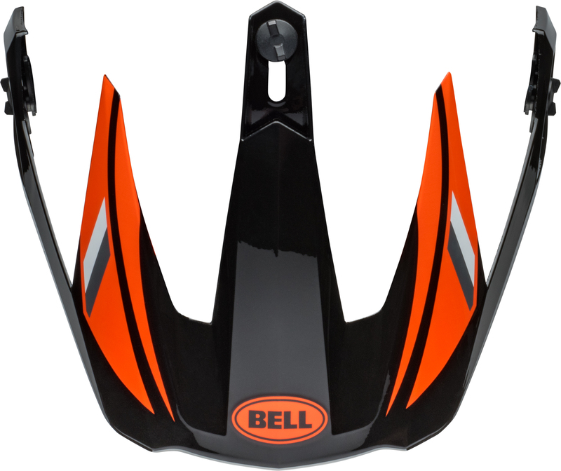 Visière BELL MX-9 Adventure Mips - Alpine Gloss Black/Orange 