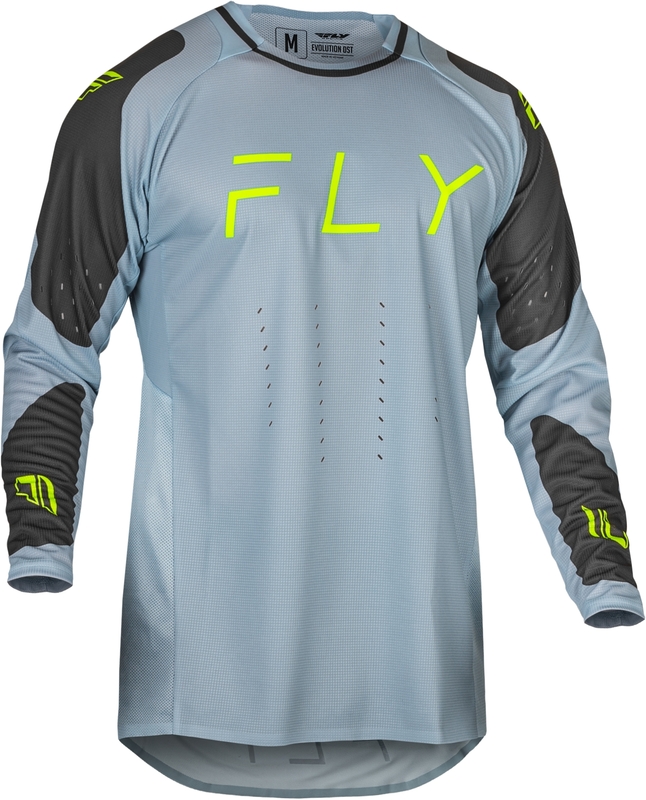 Maillot FLY RACING Evolution DST - Ice Grey/anthracite/vert fluo 