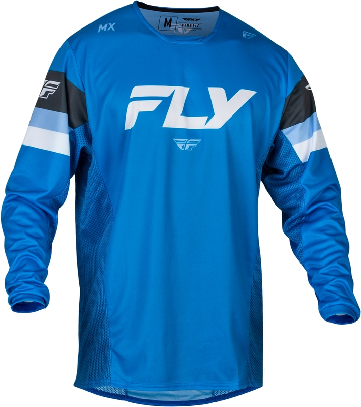 Maillot FLY RACING Kinetic Prix - Bright Blue/anthracite/blanc 