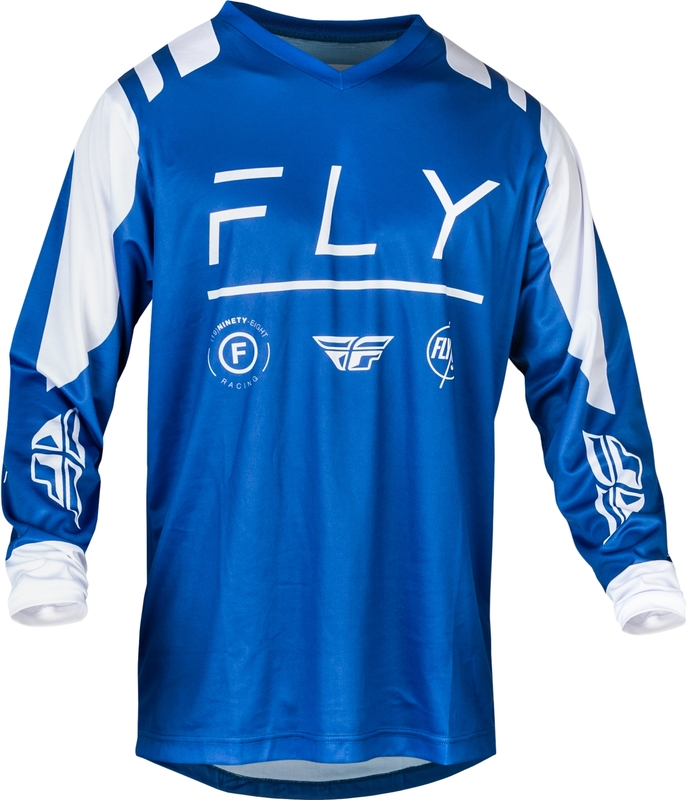 Maillot FLY RACING F-16 - True Blue/blanc 