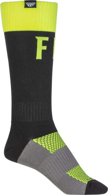 Chaussettes FLY RACING MX Pro - jaune fluo 