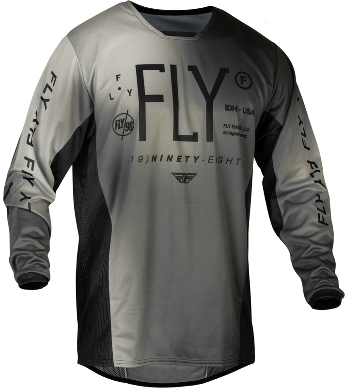 Maillot enfant FLY RACING Kinetic Prodigy - noir/gris clair 