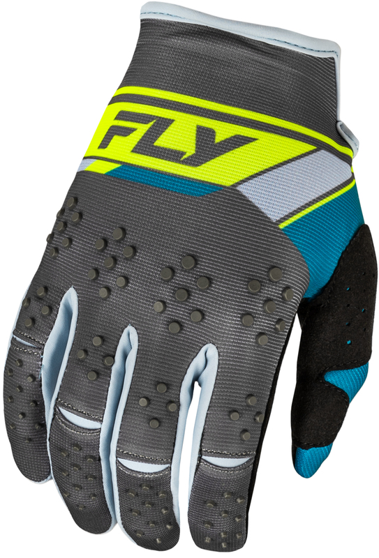 Gants enfant FLY RACING Kinetic Prix - anthracite/Hi-Vis 