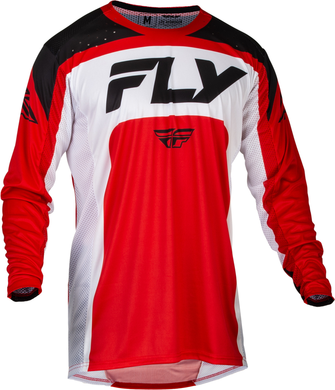 Maillot FLY RACING Lite - rouge/blanc/noir 