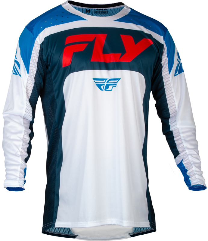 Maillot FLY RACING Lite - rouge/blanc/Navy 