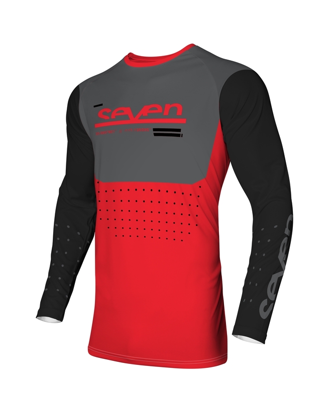 Maillot SEVEN Vox Aperture - rouge fluo 