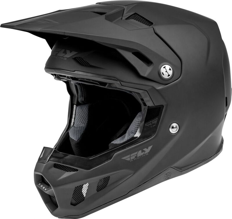 Casque FLY RACING Formula CC Solid - noir mat 