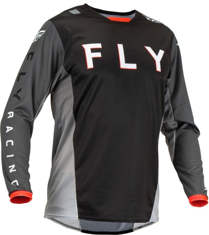 Maillot FLY RACING Kinetic Kore Noir/Gris M 